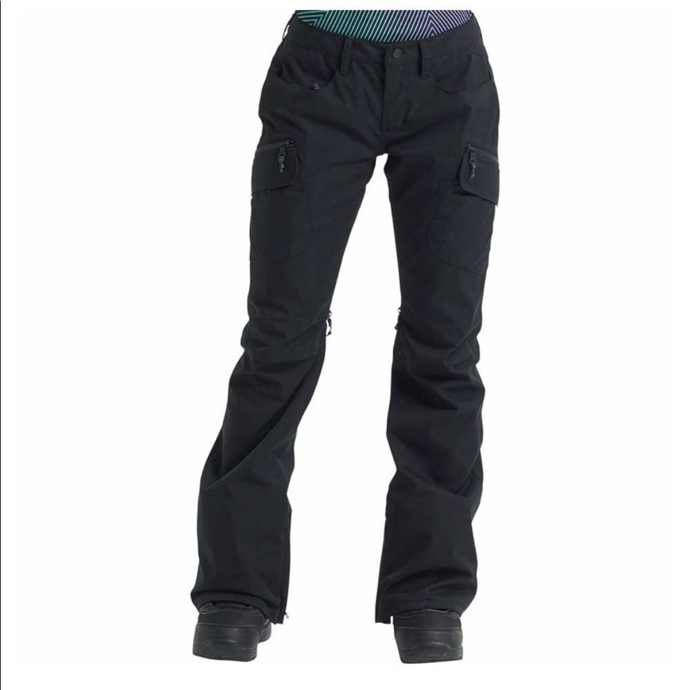 Size large women’s dry ride black snowboard pants
